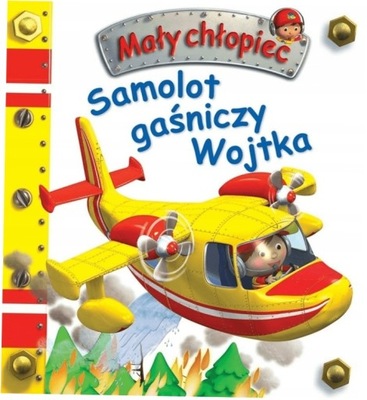 Samolot gaśniczy Wojtka Mały chłopiec