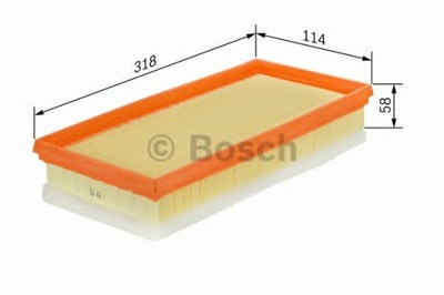 FILTRO AIRE BOSCH 1457433160 CITRO BERLINGO  