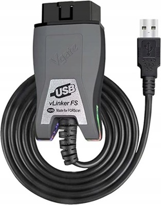 Adapter USB Vgate vLinker FS OBD2 do HS/MS-CAN