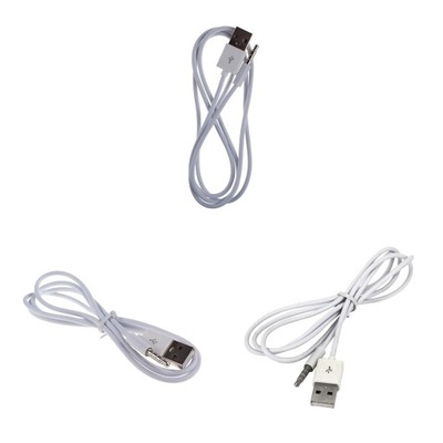 3x 3,5 mm Jack/wtyczka do kabla USB do transmisji