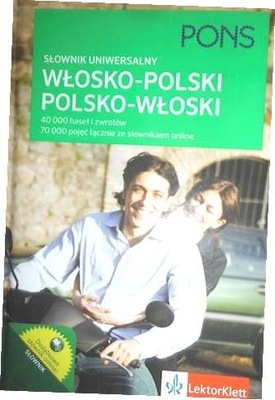 Słownik uniwersalny włosko-polski polsko-włoski