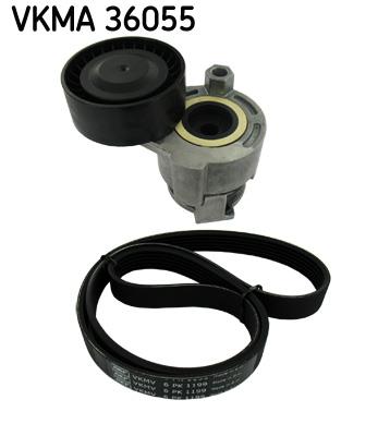 SKF НАТЯЖИТЕЛИ НАСОСА VKMA36055 КОМПЛЕКТ РЕМНЯ MICRO-V