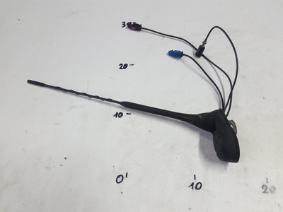 SEAT LEON 2 II RESTYLING 09-12R ANTENA DE TECHO RADIO NAVEGACION GPS  