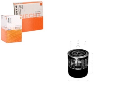 Knecht фільтр оливи 650385 93156575 фото №1