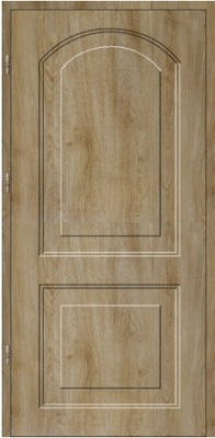 DRZWI ZEWNĘTRZNE CIEPŁE T02 72 mm styropian 80