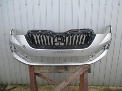 Skoda scala бампер передній na pdc + решітка радіатора фото №1