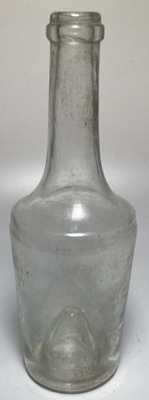 Polska, butelka szklana, XIX wiek, 19,4 cm