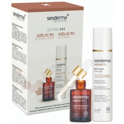 Sesderma Azelac Ru serum+żel krem zestaw