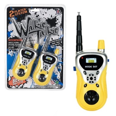 WALKIE TALKIE KRÓTKOFALÓWKA KOMUNIKATOR 100M 2 SZT