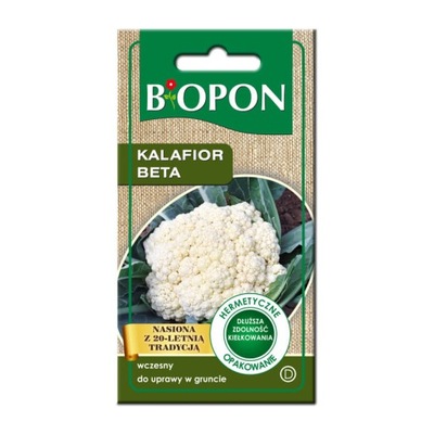 Kalafior wczesny do uprawy w gruncie - Biopon Nasiona