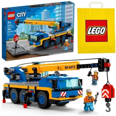 LEGO City 60324 KLOCKI LEGO CITY ŻURAW SAMOCHODOWY