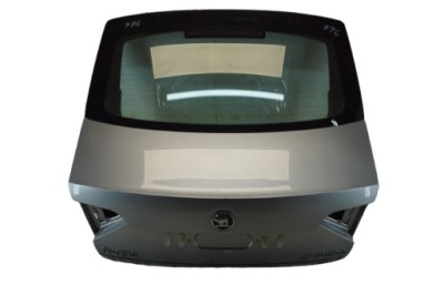 Крышка багажника багажника задняя skoda superb ii lift hb фото №1