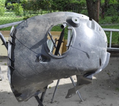 Підкрилок лівий перед megane ii kombi 8200073428 фото №1