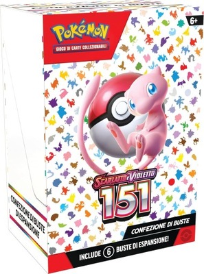 49m. Pokemon Scarlet and Violet 151 rozszerzenie karty