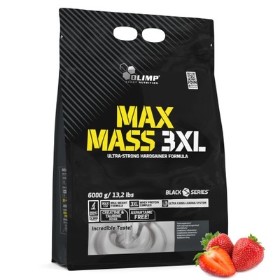 OLIMP MAX MASS 3XL 6000g GAINER MASA BIAŁKO WHEY