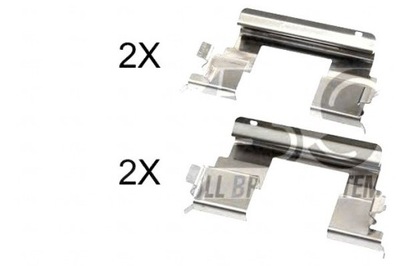 A.b.s. 1783q набір аксесуари, гальмівні колодки гальмівні фото №1