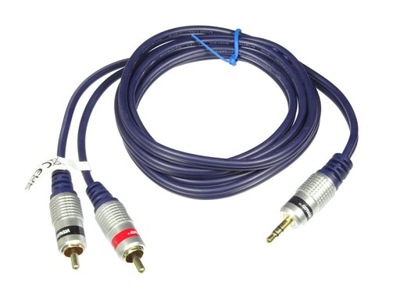 Kabel JACK 3.5 - 2RCA JKD10 Vitalco 5m