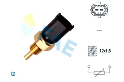 FAE SENSOR TEMPERATURA DE LÍQUIDO REFRIGERACIÓN CHEVROLET AVEO KALOS SPARK  