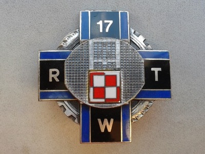 Odznaka 17 Rejonowe Warsztaty Techniczne - Poznań