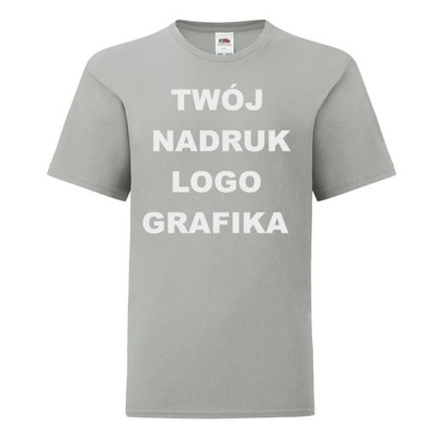 T-SHIRT Koszulka z WŁASNYM NADRUKIEM [XW] L 152cm