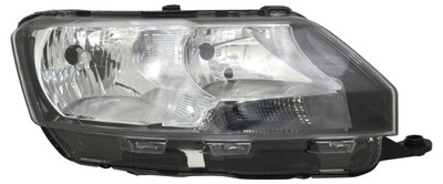 Фара le skoda rapid 12-19 h7/h1 фото №1