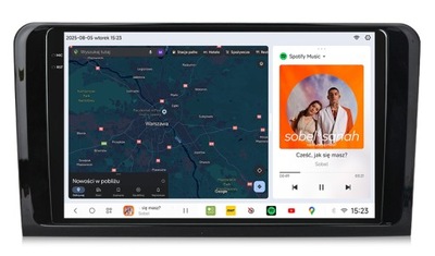 MERCEDES ML GL W164 X164 RADIO NAWIGACJA DUDUAUTO DUDU7 8/128 QLED ANDROID