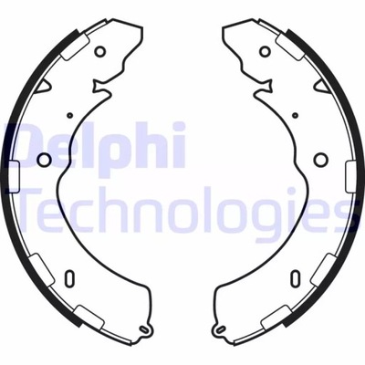 Тормозные колодки ham. mitsubishi l200 /delph i/ ls2064 фото №1