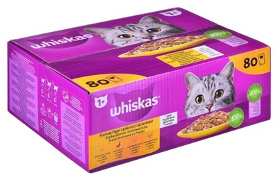 Whiskas Drobiowa uczta w galaretce - mokra karma