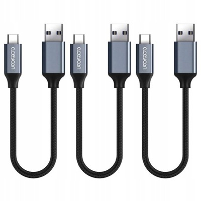 Zestaw kabli USB - microUSB typ B aceyoon