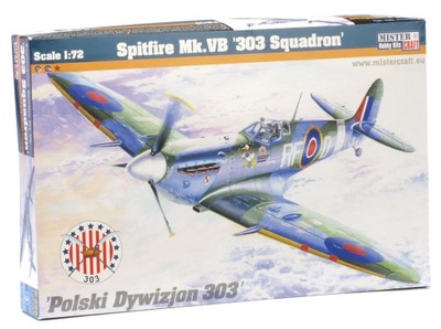 SAMOLOT DO SKLEJANIA SPITFIRE MK.VB 303 SQUADRON