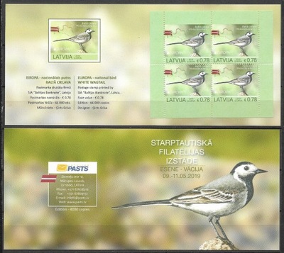 Łotwa zeszycik - ptaki