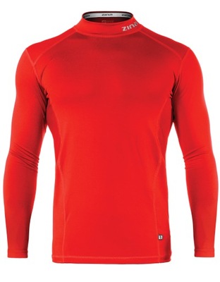 Koszulka termoaktywna SENIOR-Czerwony; L-XL