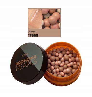 AVON BRONZING PEARLS Perełki brązujące WARM