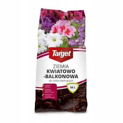 TARGET ZIEMIA DO KWIATÓW BALKONOWYCH 50L