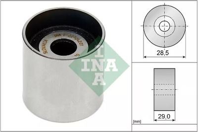 INA 532 0161 10 ROLLO KIERUNKOWA / PROWADZACA, CORREA DISTRIBUCIÓN  