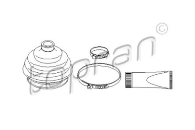 Topran накладка шарнір зовнішній. фото №1