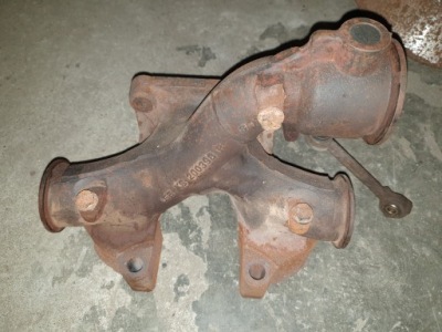 Actros mp4 коллектор выпускной тормоз двигательный основание турбонагнетателя фото №1