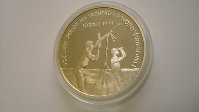 Moneta 100000 zł Tobruk 1991