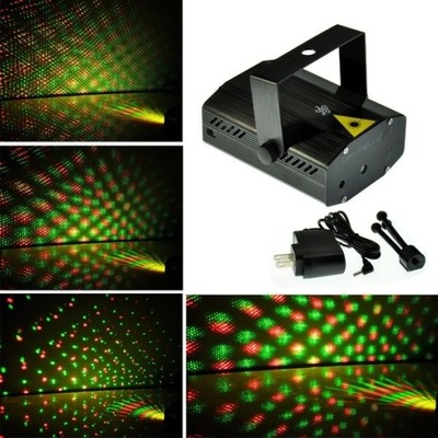 Projektor laserowy led 2 kolory
