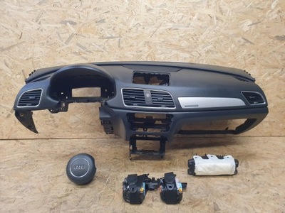 Audi q3 8u панель приладів подушки безпеки ремені оригінал фото №1