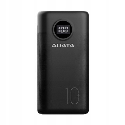 Mocny Powerbank ADATA 10000mAh USB-C czarny