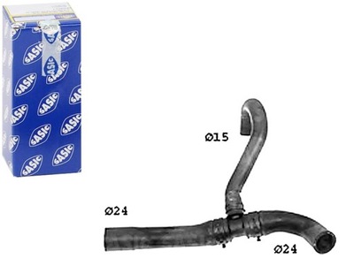 Шланг гнучкий радіатора [sasic] фото №1