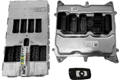 JUEGO ECU BMW 0261S08516 7646764-01 9352862 01  