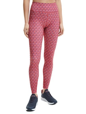 TOMMY HILFIGER LEGGINSY DAMSKIE RW AOP PINK r. XS