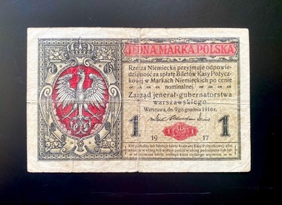 1 Marka Polska 1816 Jenerał seria A