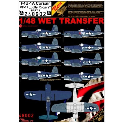 HGW 248902 1/48 F4U-1A VF-17 "Jolly Rogers" Part 1