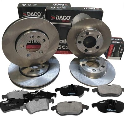 DISCOS ZAPATAS JUEGO PARTE DELANTERA + PARTE TRASERA OPEL SIGNUM VECTRA C  