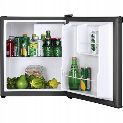 Mała Lodówka Hotelowa Minibar 51cm A+ Czarna