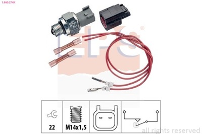 CONMUTADOR DE LUZ RETROVISOR VOLVO S40 04- 1-860-274K  