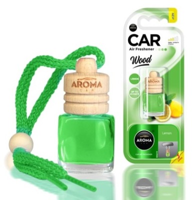 AROMA CAR WOOD zapach samochodowy LEMON